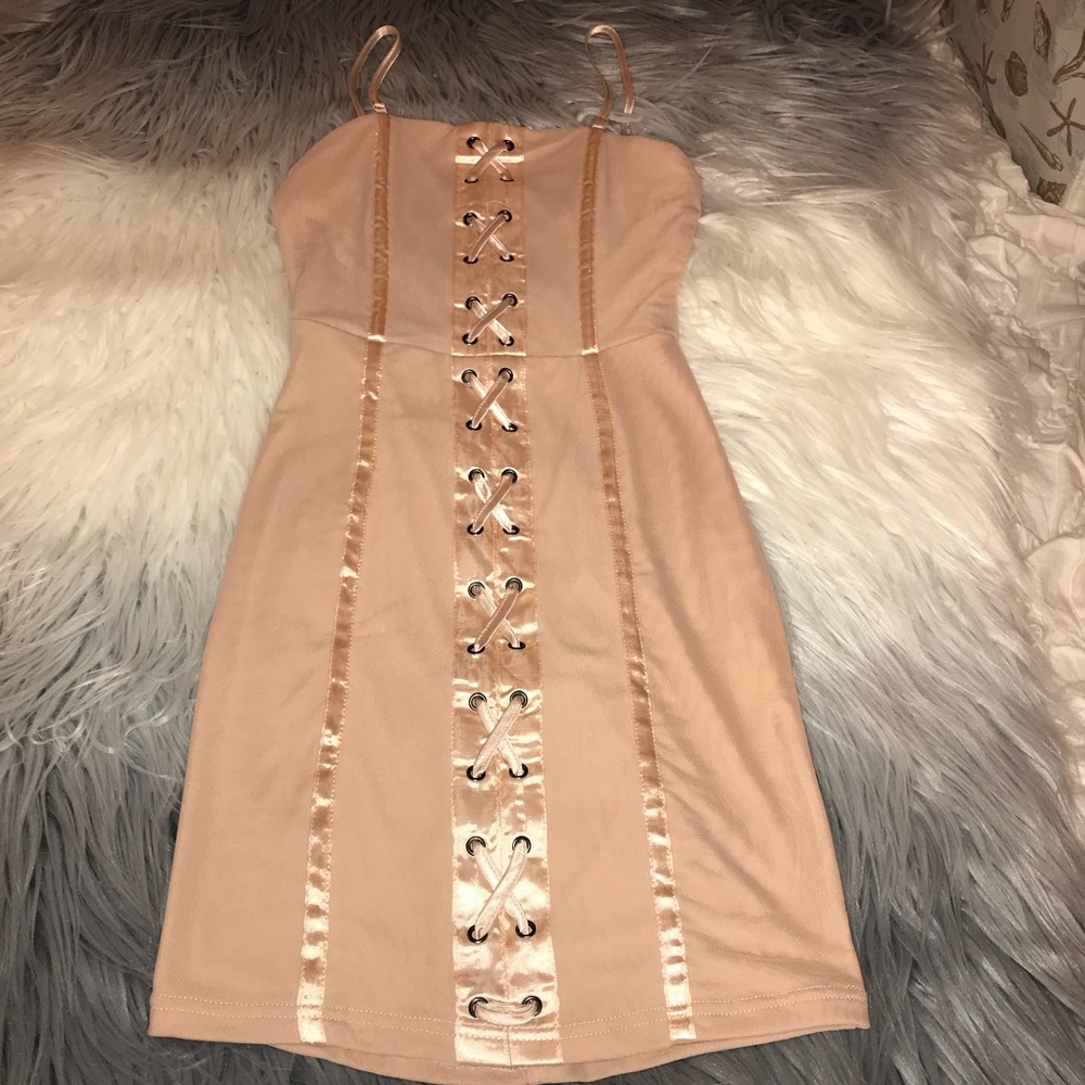 FASHION NOVA nude dress